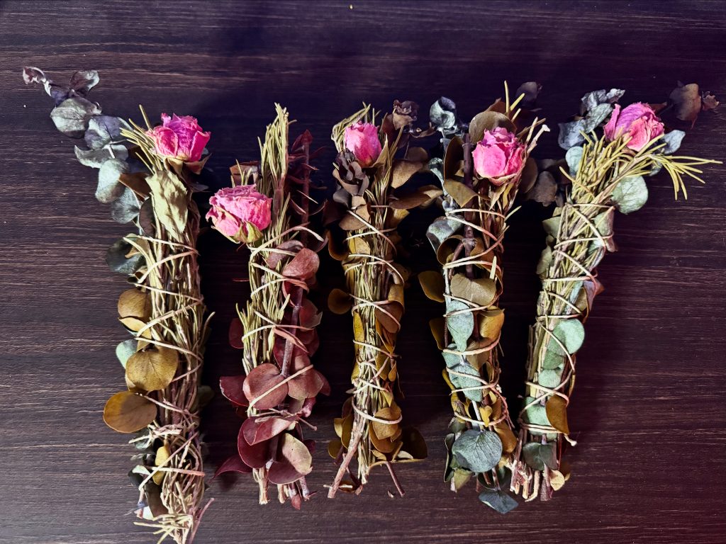 Pink Rose Smoke Cleansing Bundle